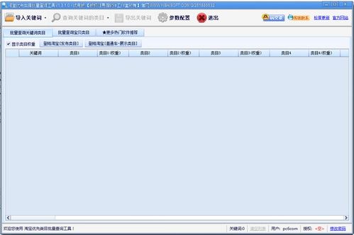 淘宝类目批量查询工具 提升效率，精准定位店铺运营利器